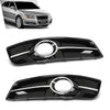 G-PLUS Front Fog Light Lamp Cover Grille Bezel Chrome Left+Right Compatible with Audi A3 2010-2013 8P0807681AA