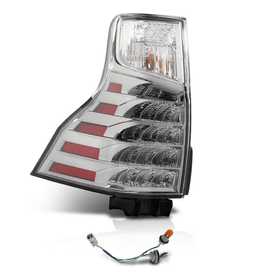 G-PLUS LED Rear Left Side Tail Light Assembly Rear Brake Lamp Taillight Compatible with LX GX460 2014-2023 8156160B11, LX2818116 Black
