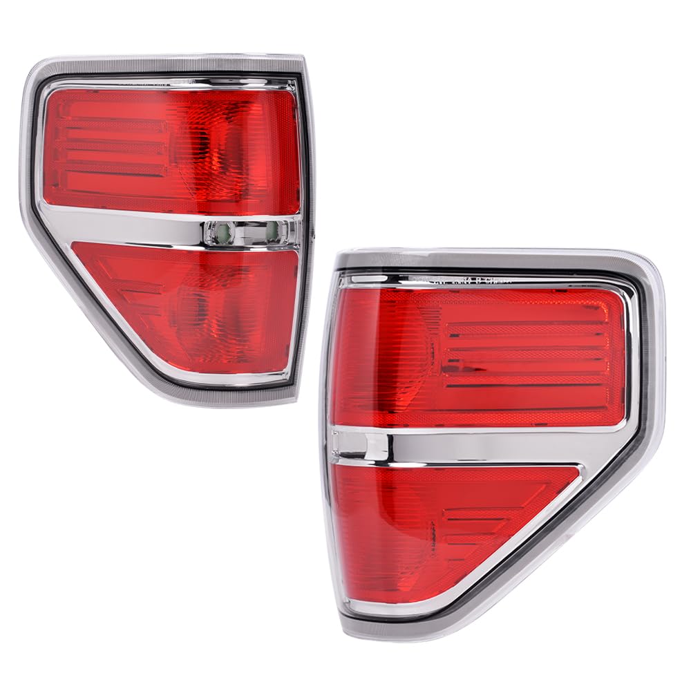 G-PLUS Headlights & Rear Tail Lights Compatible with Ford F150 2009-2014
