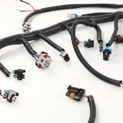 G-PLUS Standalone Wiring Harness Drive by Wire 4L60E 4.8 5.3 6.0 DBW Compatible with 2003-2007 Chevy, Gmc, Cadillac and Hummer Truck Engines (Drive by Wire Only) with 4l60e Transmissions.