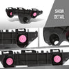 G-PLUS Front Bumper Retainer Bracket Right Side Compatible with Toyota Camry 2025 TO1043169, 52535AQ010 Black