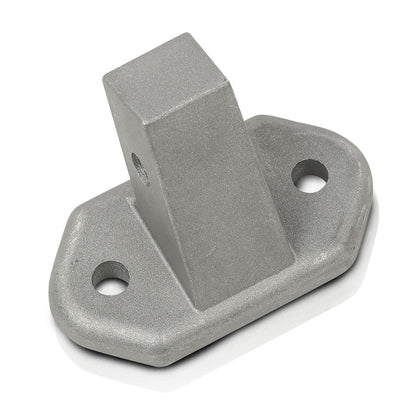 G-PLUS Motor Toter Stud w/Holes Fit Marine Tracker Silver