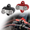 G-PLUS Red Black Junction Block Power Post Insulated Terminal Stud Battery 5/16" Ring 2Pcs Battery Post