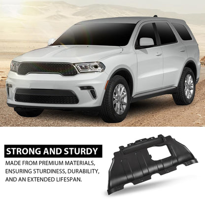 G-PLUS Front Engine Splash Shield, Compatible with Dodge Durango 2011-2024/ Jeep Grand Cherokee Summit 2021, 55079191AE, CH1228121