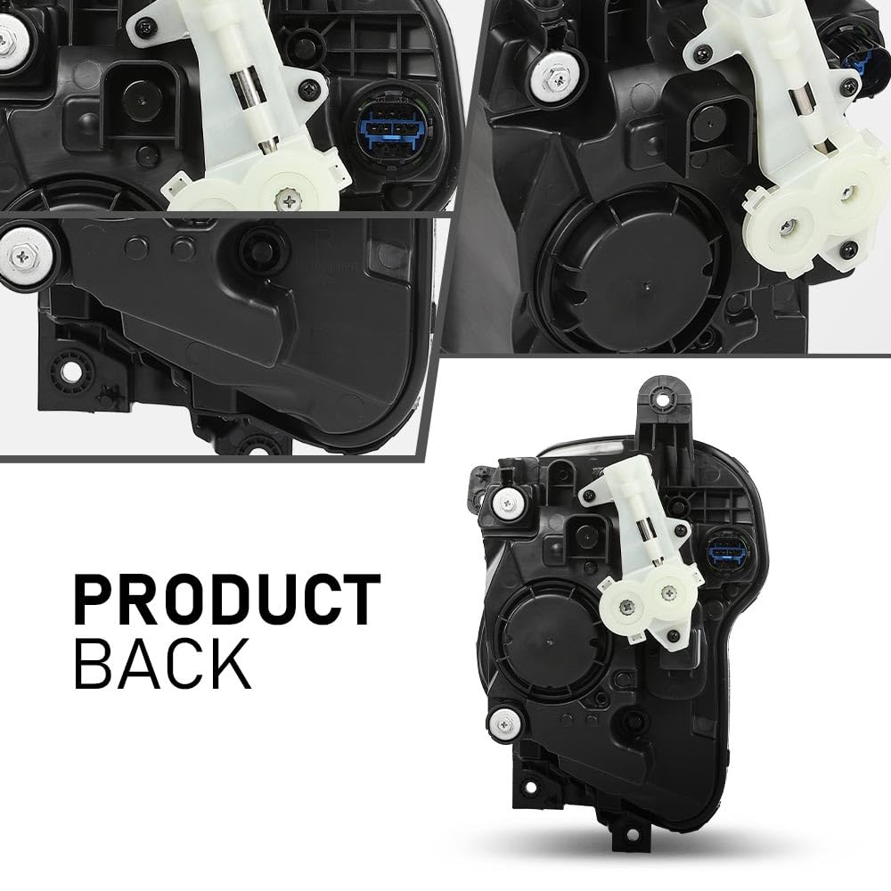 G-PLUS Right Side LED Headlight,Compatible with Hyundai Tucson 2022-2024,92102N9150, HY2503264 Black