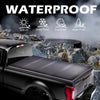 G-PLUS Truck Bed Four-Fold Hard 8Ft Truck Tonneau Cover Compatible with 99-07 Chevy/GMC (07 Classic Body),8'Long Bed Black