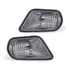 G-PLUS Side Marker Corner Parking Lights Turn Signals Compatible with 1998-2002 Pontiac Firebird Trans Am 10301404 10301405 GM2520177 GM2521177 (Smoky)