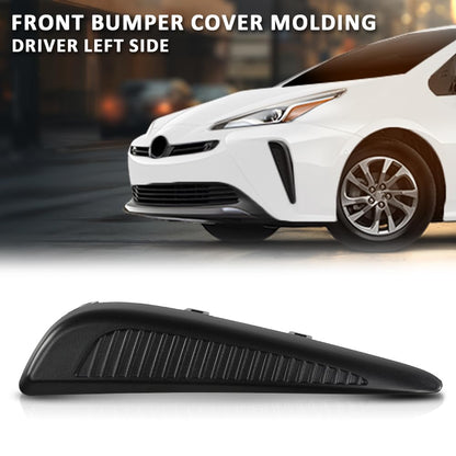 G-PLUS Front Bumper Molding Left Side Fog Light Cover Trim Compatible with Toyota Prius 2019-2021 w/o DRLTO1038228, 5271347040