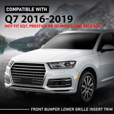 G-PLUS Bumper Grille Insert for Audi Q7 2016-2019 Front Front View