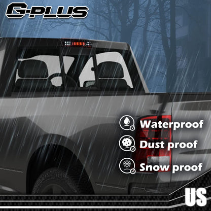 G-PLUS Truck Third 3rd Tail I Brake Light Cargo High Mount Stop Lamp Compatible With 2009-2010 Dodge Ram 1500 2010 Dodge Ram 2500 3500 2011-2017 Ram 1500 2500 3500