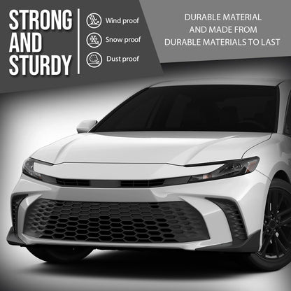 G-PLUS Left Right Front Bumper Side Lower Trim Compatible with Toyota Camry SE 2025 TO1046135, TO1047135 Glossy Black