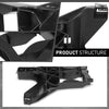 G-PLUS Pair Front Headlight Brackets, Compatible with Audi A6 S6 C7 2011-2014/ A6 Allroad Quattro 2013-2016/ RS6 2013-2016, Headlamp Support Left Driver & Right Passenger Side 2PCS, 4G0805607