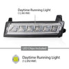 G-PLUS Front LED Left Fog Lamp Daytime Running Light, Compatible with Benz ML Class GL Class 2008-2013/ GLK Class 2009-2013, LH Driver Side, A1649060151, 1649060151