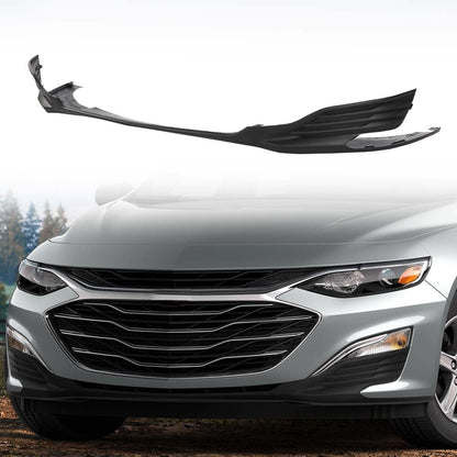 G-PLUS Front Lower Bumper Cover Lip Protector, Lip Spoiler Splitter Diffuser Compatible with Chevy Malibu 2019 2020 2021 Front Bumper Chin Spoiler Lip Splitter Cover Trim