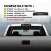 G-PLUS LED Third 3rd High Mount Stop Light X Brake Light Compatible with 2014-2020 GMC Sierra 1500 /Chevy Silverado 1500 2019 GMC Sierra 1500 Limited 23509162 20979071