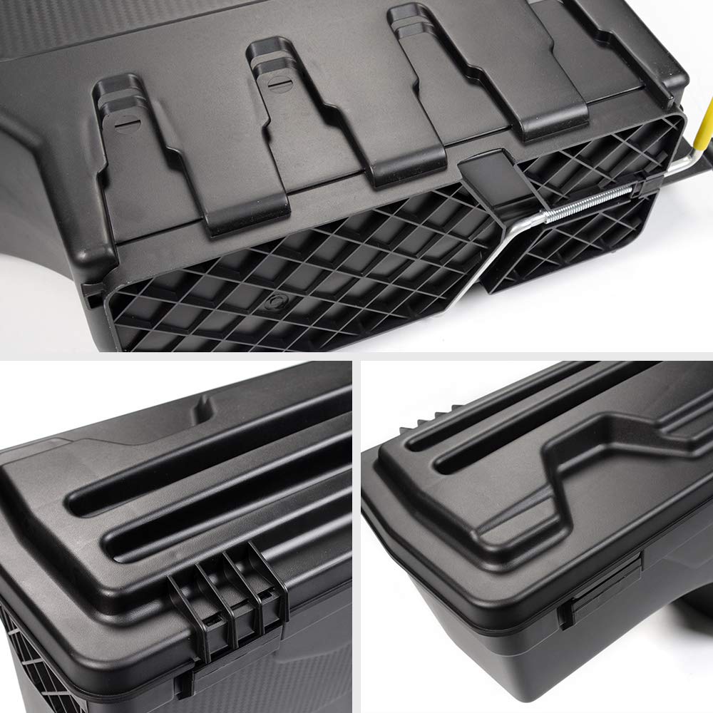 G-PLUS Compatible With Dodge Ram 1500 2500 3500 2002-2018 Lockable Storage Box Case Truck Bed Toolbox Rear Right Passenger Side