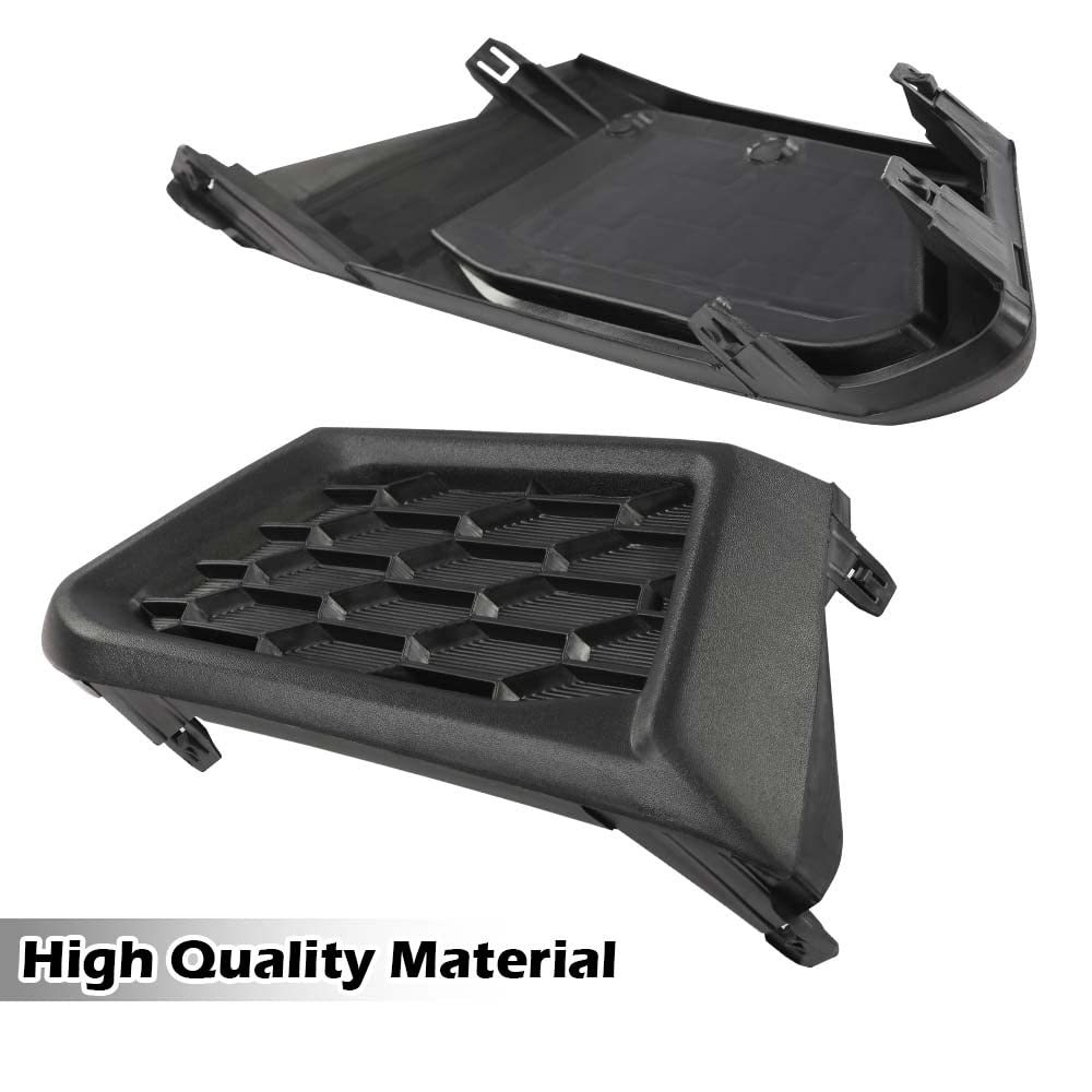 G-PLUS Driver & Passenger Side Fog Light Cover Set Compatible with 2019 2020 2021 NISSAN ALTIMA S SR NI1038163, NI1039163, NI1038163C, NI1039163C, NI1038163V, NI1039163V