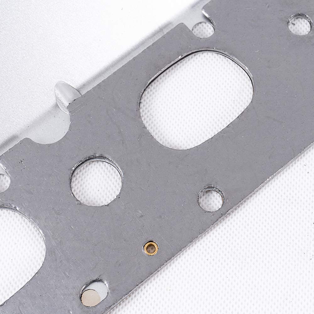 G-PLUS Exhaust Manifold Gasket Set + Bolt, Studs & Nuts 5.7L Compatible with 2009-2018 Dodge