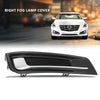 G-PLUS RH Right Fog Light Cover Compatible with Cadillac XTS 2013-2017 GM1039153, 20901631 Chrome Black