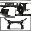 G-PLUS Radiator Support Core, Compatible with Audi A3/ A3 Quattro 2021 2022 2023 2024