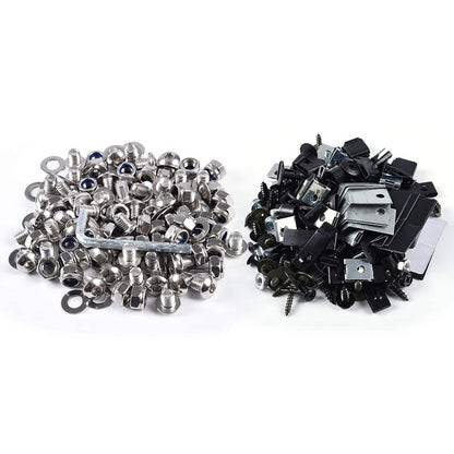 Compatible for Ford Universal Stainless Steel Wheel Eyebrow Accessories Screw Pack Front Rear Fender Hardware Kit