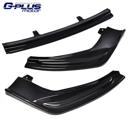 G-PLUS Polyurethane Winglet Aero Front Bumper Lip Splitter Diffuser Compatible with 2014-2016 IS250 IS350 F Sport