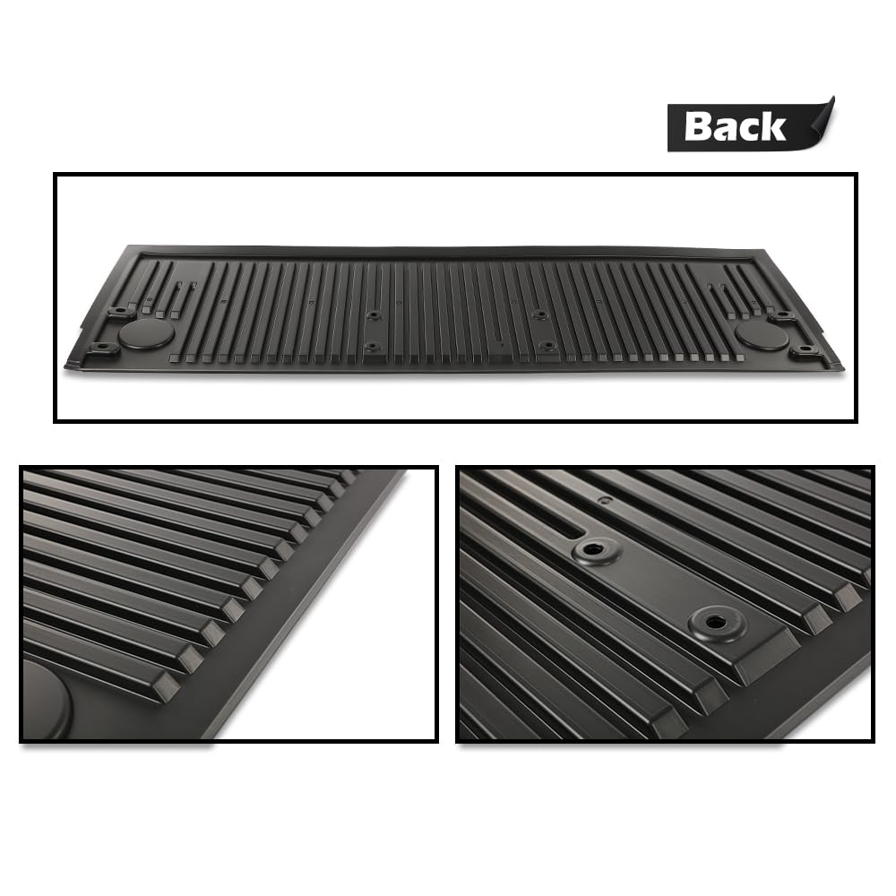 G-PLUS Black Tailgate Protector Compatible with F150 2015-2020 Trucks Heavy Duty Truck Black Plastic Tailgate Mat Tailgate Protection Cover Truck Tailgate Mat