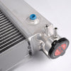 Aluminum Racing Performance Radiator Stop Leak Compatible For FORD F150/F250/BRONCO 5.0L/5.8L/7.5L V8 1985-1996