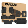 G-PLUS Floor Mats & Cargo Liner Compatible with 2016-2025 Dodge Durango 7 Seats TPE Custom Fit All Weather Protection Truck Mat Floor Cargo Liner Accessories Black Alfombras para Carro