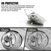 G-PLUS Bumper Fog Lights Lamps+Switch+Sliver Cover Bezels Compatible with Toyota Avalon 2013-2015 812200W040, 8122008020, 812100W050, 8121008020, 5212807040, 5212707060, TO2592124, TO2592133 White