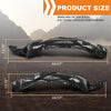 G-PLUS Front Inner Fender Liner Set Compatible with Hyundai Elantra 2007 2008 2009 2010 868112H000, 868112H010, 868122H000, 868122H010, HY1250112, HY1251112 Black