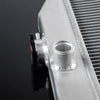 Full Racing Aluminum 2 Row Radiator Compatible For CHEVY 3100/3600/3800 TRUCK PICKUP V8 1947-1954