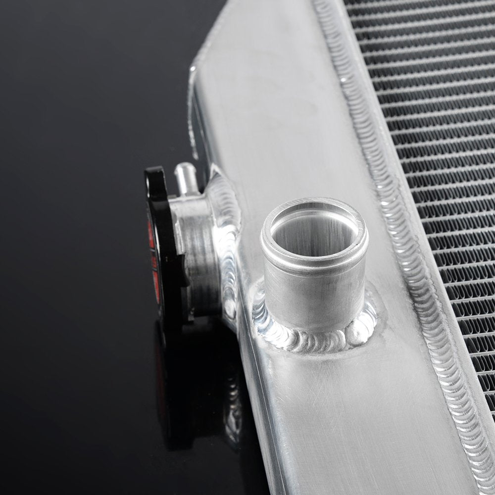 Full Racing Aluminum 2 Row Radiator Compatible For CHEVY 3100/3600/3800 TRUCK PICKUP V8 1947-1954