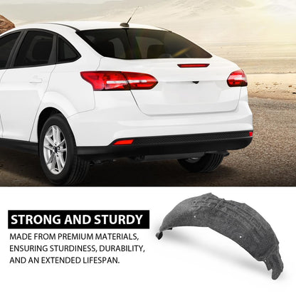 G-PLUS Front Left Fender Splash Shield, Compatible with Ford Focus 2012-2018, Driver Side, CP9Z-58278B51-A