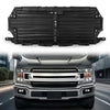 G-PLUS Upper Radiator Grille Air Shutter Control Assembly Black w/o Actuator Motor Controller Compatible with Ford F150 2018-2020 Pickup Truck/NOT fit Ford Raptor Truck JL3Z8475D