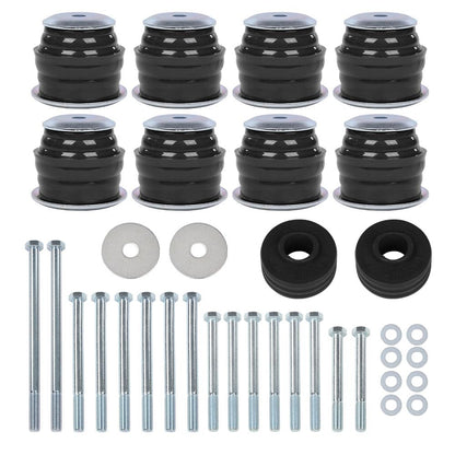 G-PLUS 8PCS Body Cab Mount Bushings Compatible with Ford F250 F350 Super Duty 2008-2016 2WD & 4WD KF04060BK, Black