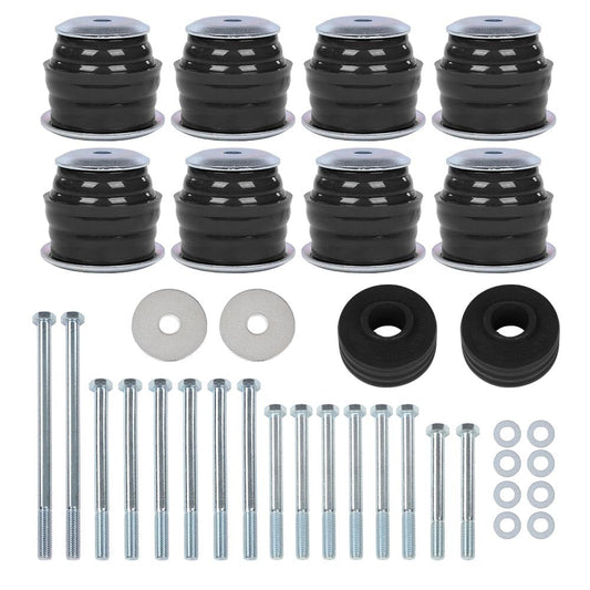 G-PLUS 8PCS Body Cab Mount Bushings Compatible with Ford F250 F350 Super Duty 2008-2016 2WD & 4WD KF04060BK, Black