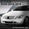 G-PLUS LED Left Fog Light Daytime Running Lamps, Compatible with Benz W212 E250 E350 E550 2010-2016, LH Driver Side, 2128200756, MB2562100