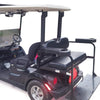 Black Rear Seat Armrest with Cup Holder Universal Compatible for EZGO, Compatible for Club Car, Compatible for Yamaha and Other Golf Cart Models