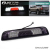 G-PLUS Rear LED Third Brake Light Compatible With 2014-2018 Chevy Silverado/GMC Sierra1500/2500HD/3500,3RD Cargo Led Tail Lamps Chrome Housing,Smoky Clear Lens