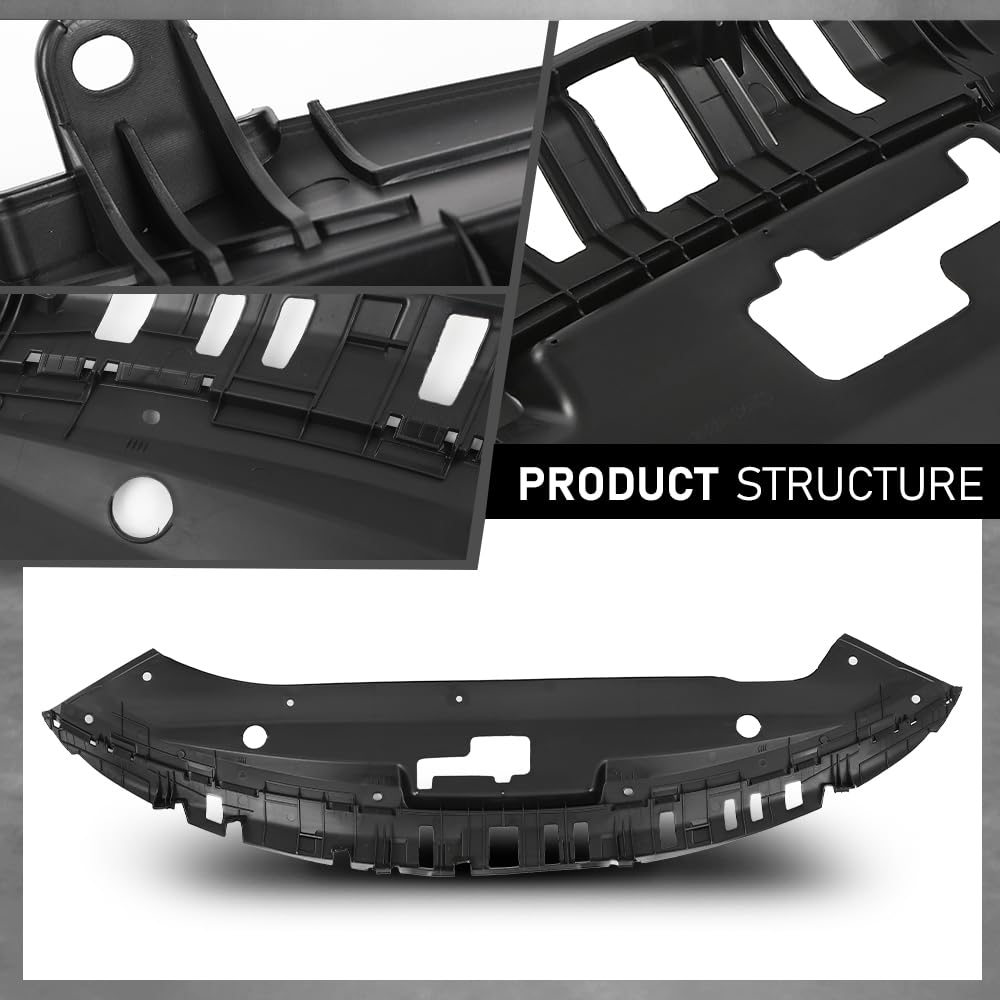 G-PLUS Upper Grille Radiatir Hood Cover Sight Shield Compatible with Kia Optima 2019-2020 86360D5500