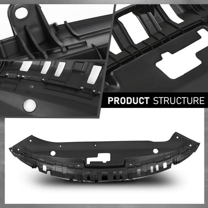 G-PLUS Upper Grille Radiatir Hood Cover Sight Shield Compatible with Kia Optima 2019-2020 86360D5500