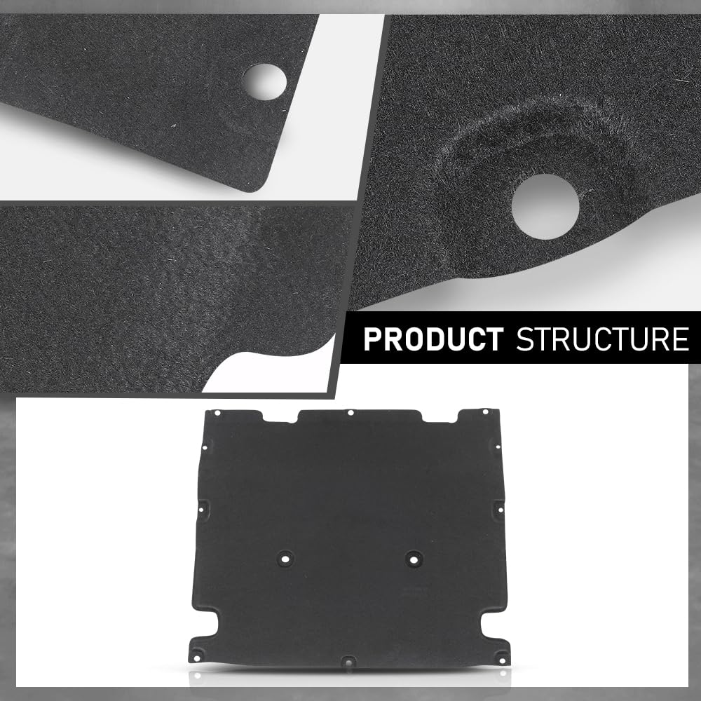 G-PLUS Engine Splash Shield Front Rearward Compatible with Audi Q5 Q5 PHEV SQ5 2.0L 3.0L 2018-2023 80B863821A