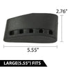 G-PLUS Black Synthetic Latex Rubber Slip-On Recoil Reducing Pad for Shotgun Recoil Pad Large for Gun Stocks