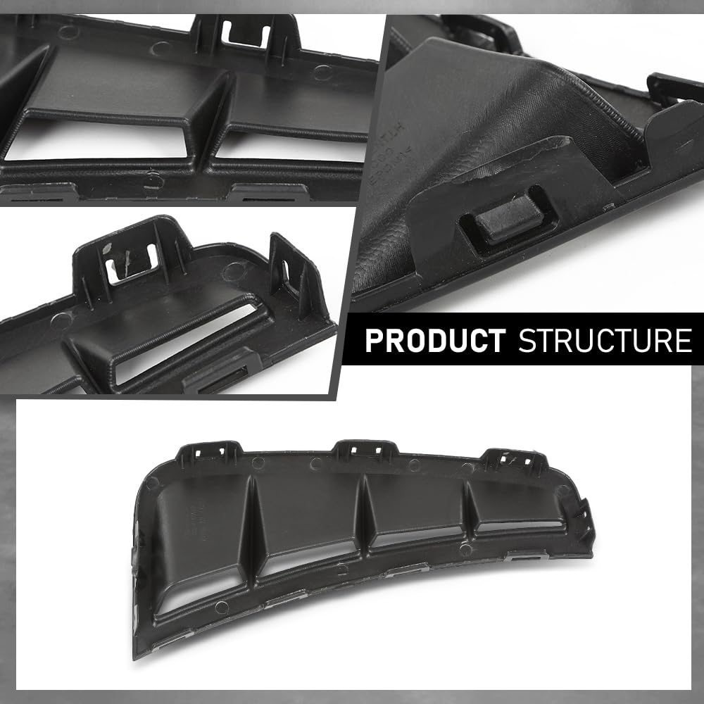 G-PLUS Front Bumper Trims Driver and Passenger Side Primed Compatible with Hyundai Sonata 2020-2023 86596L0400, 86595L0400