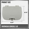 G-PLUS Overhead Console Lid Compatible with Ford F250 F350 F450 F550 Super Duty 2002-2004 Fit Models Without Sun/Moon Roof 2C3Z7811586CAB Gray