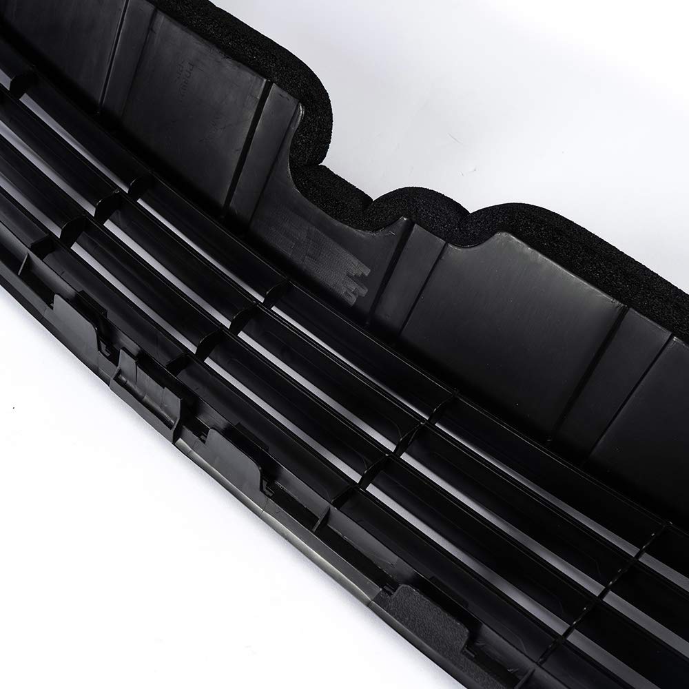 G-PLUS Front Bumper Lower Grille Grill Insert Compatible with Toyota Prius 2010-2011 Black ABS Plastic