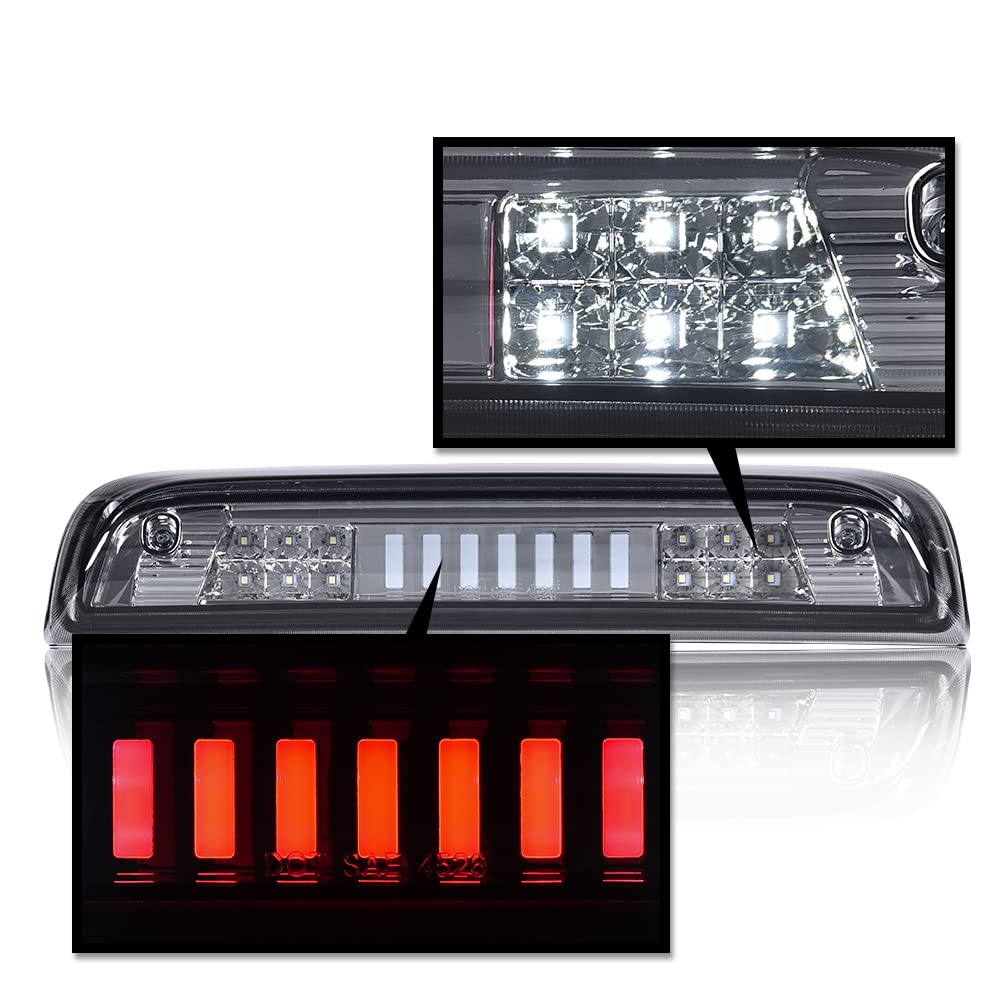 G-PLUS LED Center High Mount Stop Light Compatible with 2015-2020 GMC Sierra/Chevy Silverado 2500HD 3500HD,Compatible with 2014-2020 Chevy Silverado 1500 23509162 20979071