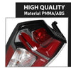 G-PLUS Tail Lights Assembly Compatible with Chevy Suburban/Tahoe 2021-2023,Clear & Red Rear Brake Lamp,Left & Right Luces Traseras 84849416,84849417