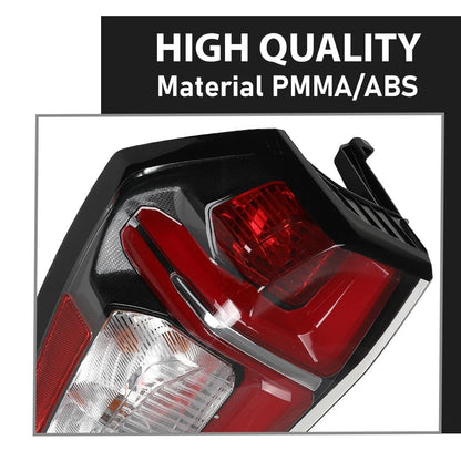 G-PLUS Tail Lights Assembly Compatible with Chevy Suburban/Tahoe 2021-2023,Clear & Red Rear Brake Lamp,Left & Right Luces Traseras 84849416,84849417